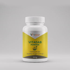 Vitadab Powder™ – Herbal Diabetes Kashayam Mix